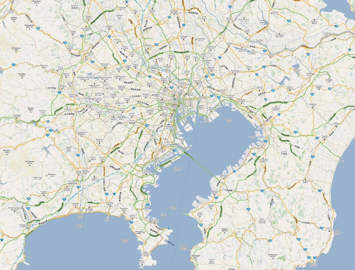 Mapa drogowa Tokio